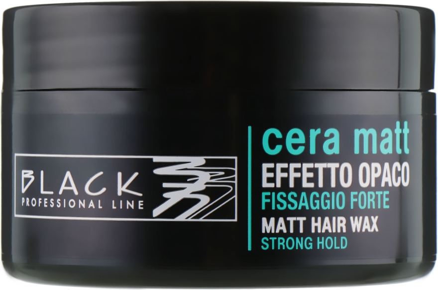 Matowy wosk do włosów - Black Professional Line Cera Matt Hair Wax — Zdjęcie N1