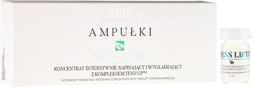 Ampułki do twarzy - APIS Professional Concentrate Ampule Ten's Up — Zdjęcie N1