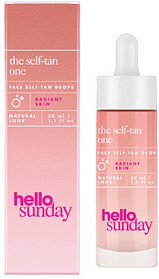 Serum do opalania twarzy - Hello Sunday The Self-Tan One Tan Drops — Zdjęcie N1