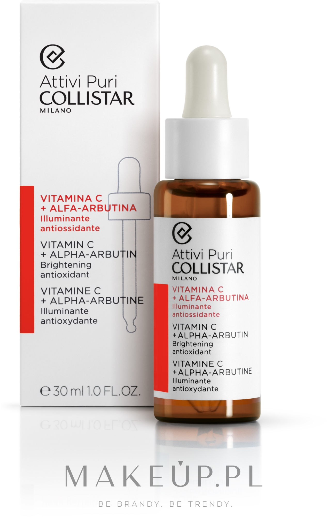 Serum do twarzy z witaminą C i alfa-arbutyną - Collistar Pure Actives Vitamin C+Alpha-Arbutin — Zdjęcie 30 ml