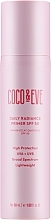 Rozświetlająca baza pod makijaż z filtrem przeciwsłonecznym SPF 50 - Coco & Eve Daily Radiance Primer SPF 50 — Zdjęcie N1