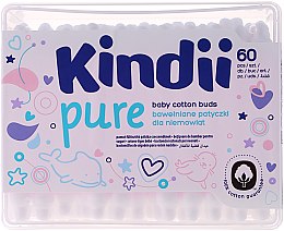 Kup Patyczki kosmetyczne dla dzieci, 60 szt. - Kindii Kids Care Cotton Buds