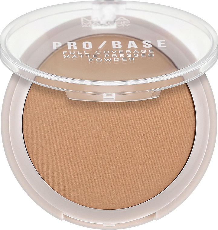 Matujący puder prasowany do twarzy - MUA Pro-Base Full Coverage Matte Pressed Powder — Zdjęcie N1