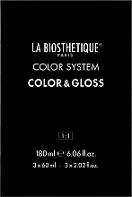 Żel koloryzujący do włosów bez amoniaku - La Biosthetique Color System Color&Gloss — Zdjęcie N1