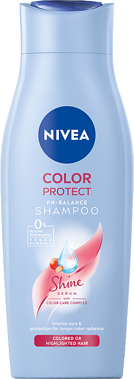 Szampon chroniący kolor do włosów farbowanych - NIVEA Color Protect pH Balace Mild Shampoo — Zdjęcie N7