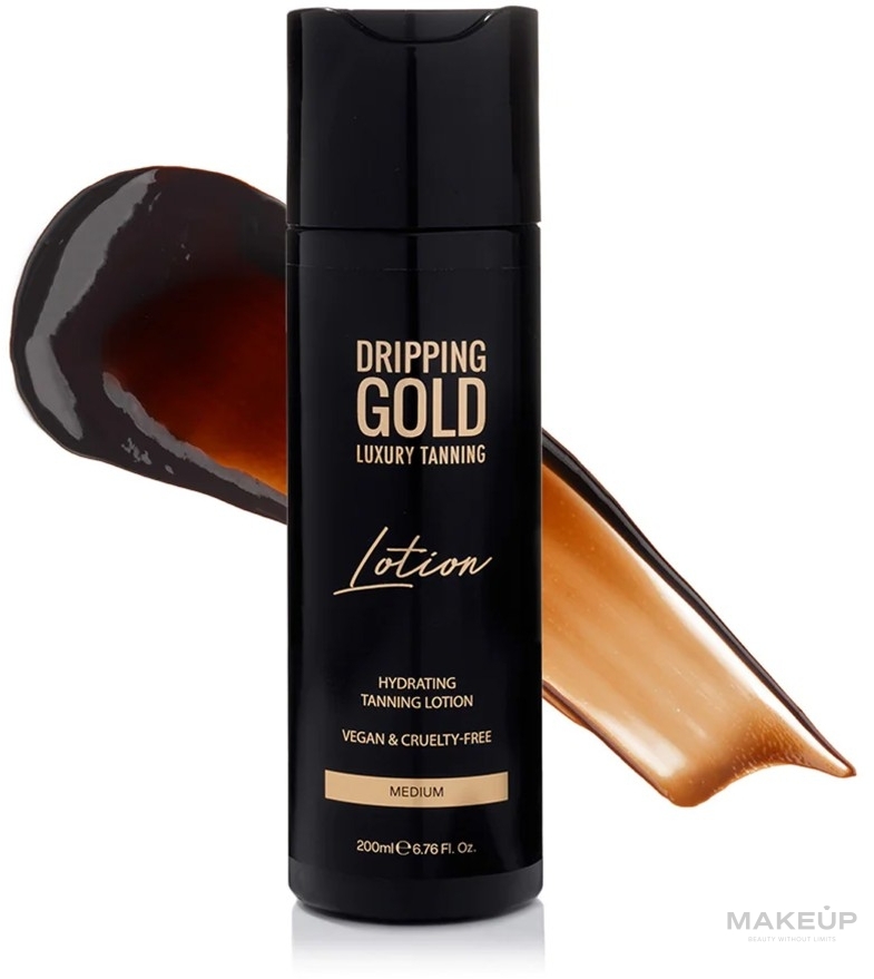 Nawilżający balsam do ciała samoopalający - Sosu by SJ Dripping Gold Luxury Tanning Hydrating Lotion — Zdjęcie Medium