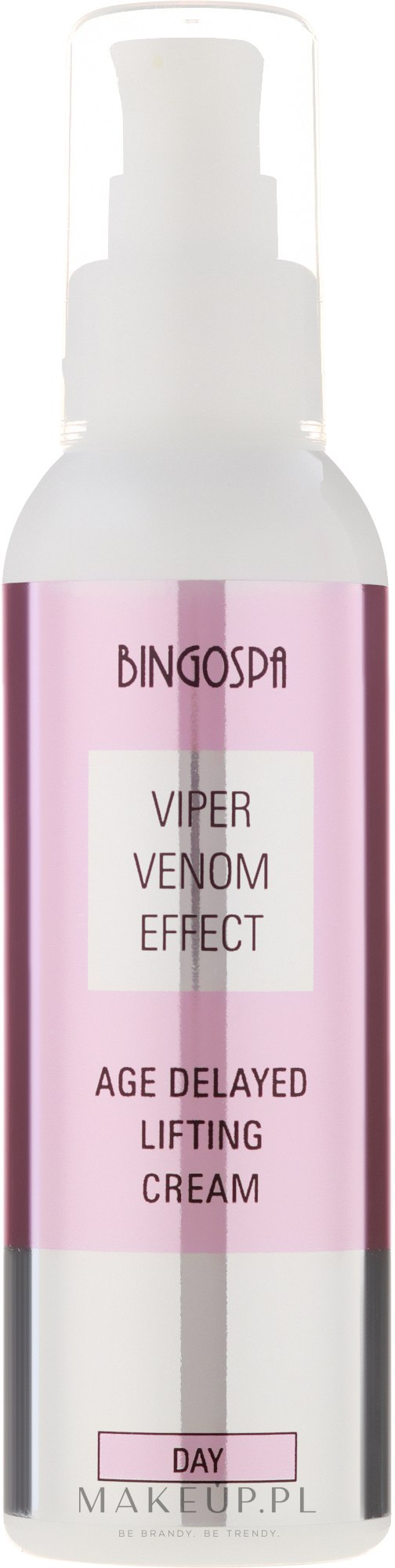 Liftingujący krem przeciwstarzeniowy do twarzy - Bingospa Viper Venom Effect Lifting Cream — Zdjęcie 135 g