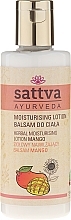 Kup PRZECENA! Ziołowy nawilżający balsam do ciała Mango - Sattva Ayurveda Herbal Moisturising Lotion Mango *