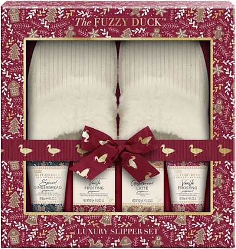Zestaw, 6 produktów - Baylis & Harding The Fuzzy Duck Winter Wonderland Luxury Slipper Gift Set — Zdjęcie N1