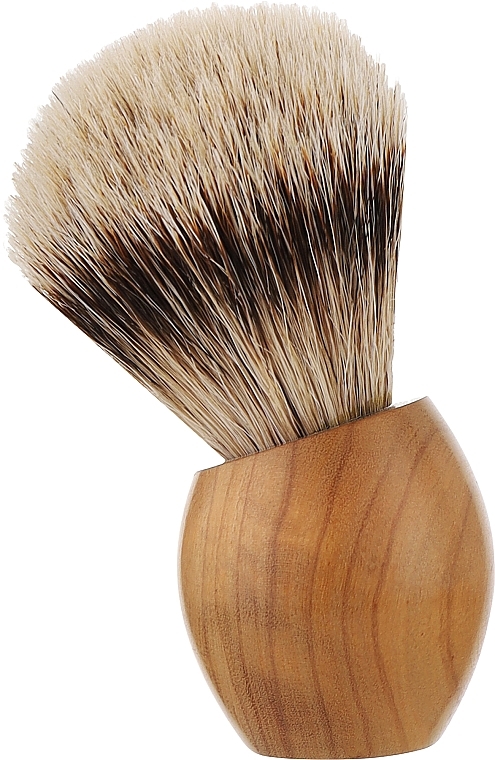 Pędzel do golenia, mały - Acca Kappa Ercole Olive Wood Shaving Brush — Zdjęcie N1