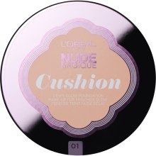 Kup Rozświetlający podkład w gąbce cushion - L'Oreal Paris Nude Magique Cushion Foundation SPF29