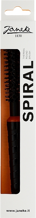Szczotka do włosów - Janeke Spiral Thermal Round Brush Ø 30 mm Orange — Zdjęcie N2