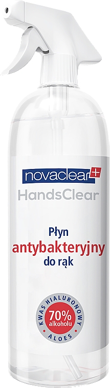 Antybakteryjny płyn do rąk - Novaclear Hands Clear — Zdjęcie N3