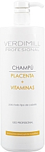 Wzmacniający szampon do włosów z placentą i witaminami - Verdimill Profesional Champao Placenta — Zdjęcie N1