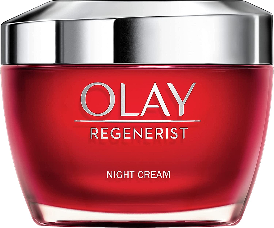 Nawilżający krem przeciwzmarszczkowy na noc - Olay Regenerist Night Cream — Zdjęcie N1