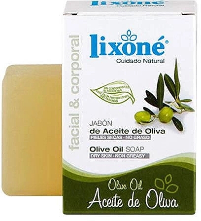 Mydło z oliwą z oliwek - Lixone Olive Oil Soap — Zdjęcie N1