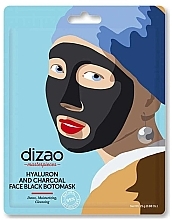 Kup Detoksykująca maska do twarzy z kwasem hialuronowym i węglem drzewnym - Dizao