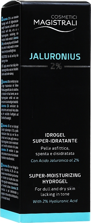 PRZECENA! Ultranawilżający żel do twarzy z kwasem hialuronowym - Cosmetici Magistrali Jaluronius 2% * — Zdjęcie N2