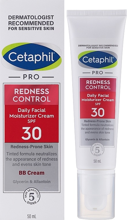 Nawilżający krem do twarzy na dzień - Cetaphil Pro Redness Control Daily Facial Moisturizer Cream — Zdjęcie N2
