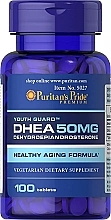 Suplement diety Wzmacniacz testosteronu - Puritan's Pride DHEA 50mg — Zdjęcie N1