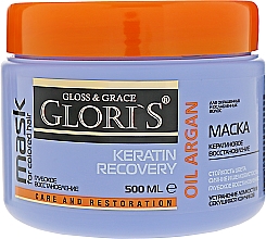 Maska do włosów farbowanych - Glori's Keratin Recovery — Zdjęcie N1