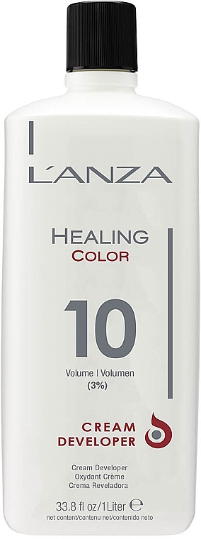 Krem utleniający do włosów - L'anza Healing Color 10 Volume Cream Developer — Zdjęcie N1