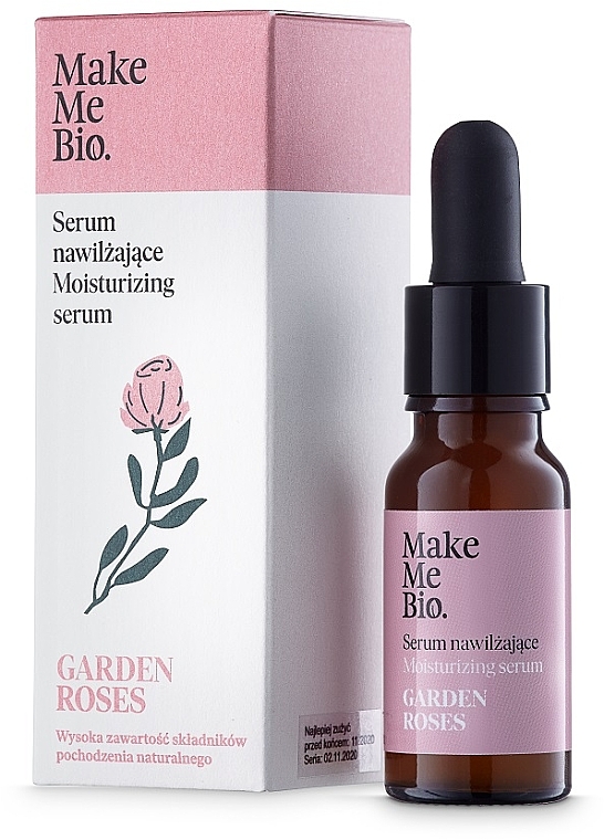 Odżywcze serum do twarzy - Make Me Bio Garden Roses — Zdjęcie N1