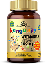 Kup Kanguwity witamina C 100 mg do ssania o smaku pomarańczowym - Solgar