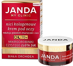 Kolagenowy krem pod oczy 70+ - Janda My Clinic Collagen Threads Eye Cream — Zdjęcie N1