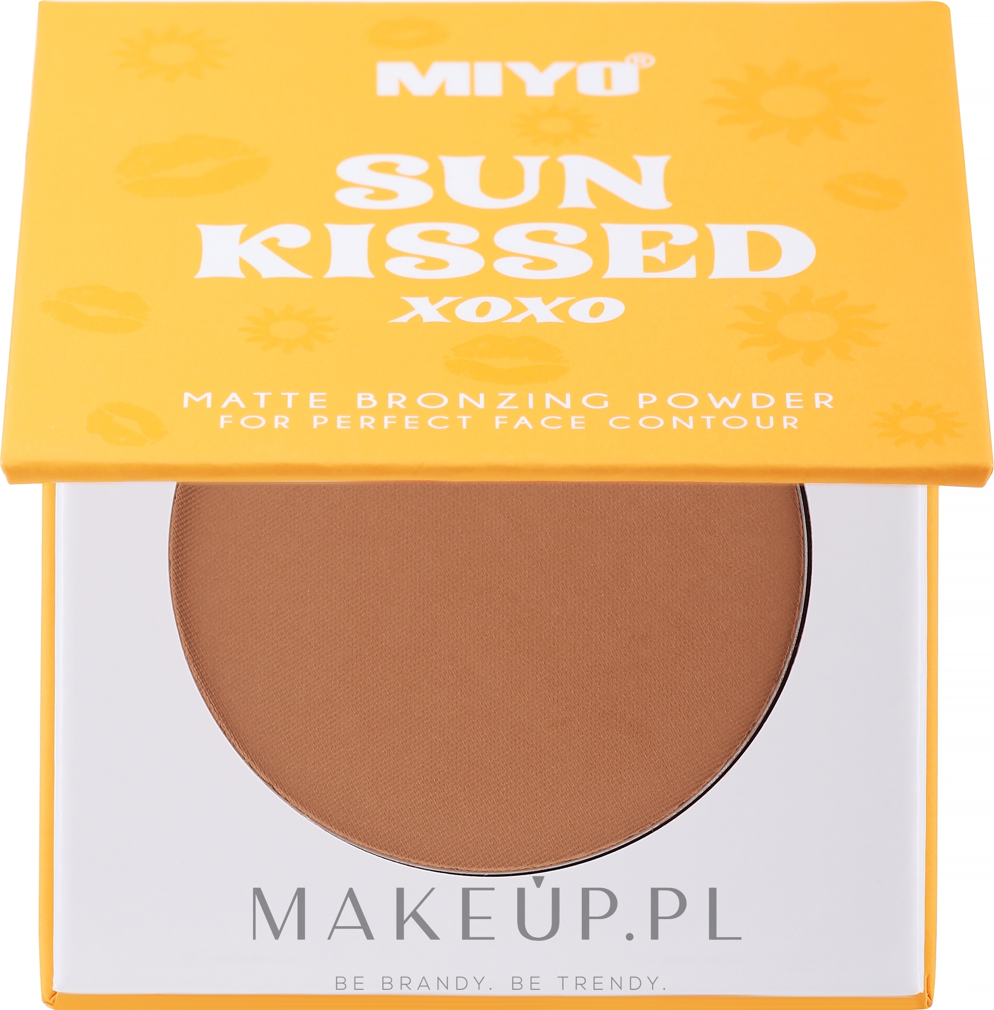 Puder brązujący - Miyo Sun Kissed Matt Bronzing Powder — Zdjęcie 01 - Warm Bronze