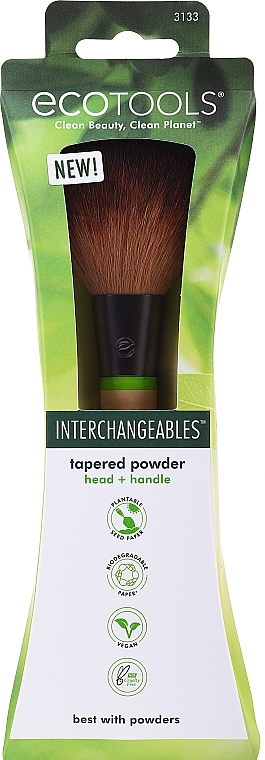 Pędzel do pudru z wymienną główką - EcoTools Interchangeables Tapered Powder — Zdjęcie N1