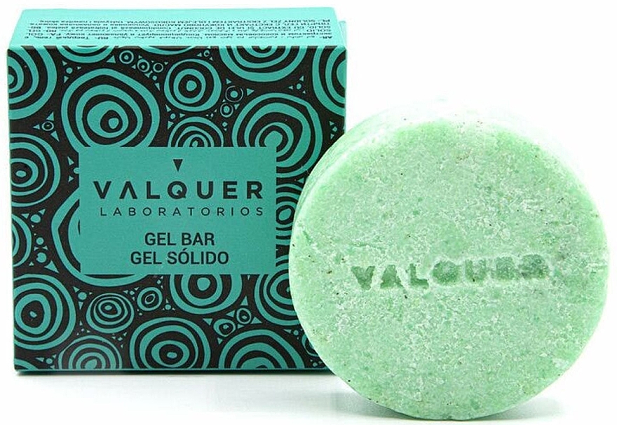 Żel pod prysznic w kostce - Valquer Solid Gel Valquer Summer With Coconut Oil — Zdjęcie N1