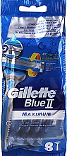 Kup Jednorazowe maszynki do golenia, 8 szt. - Gillette Blue II Maximum