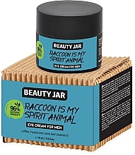 Krem pod oczy dla mężczyzn - Beauty Jar Raccoon Is My Spirit Animal Eye Cream For Men — Zdjęcie N1