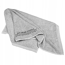 Ręcznik do golenia, szary - Mr. Bear Family Shaving Towel — Zdjęcie N1