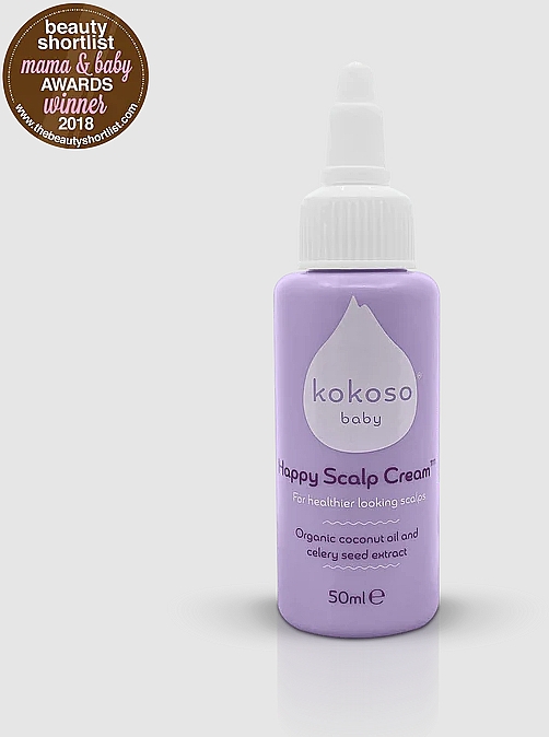 Łagodząco-zmiękczający krem dla niemowląt - Kokoso Baby Skincare Happy Scalp Cream — Zdjęcie N3