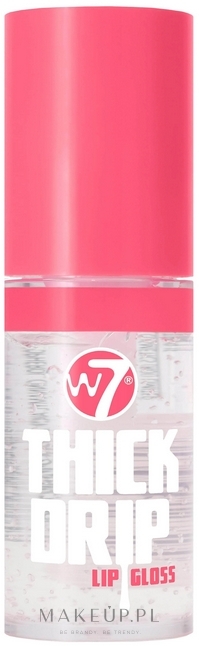 Błyszczyk do ust - W7 Thick Drip Lip Gloss — Zdjęcie In The Clear