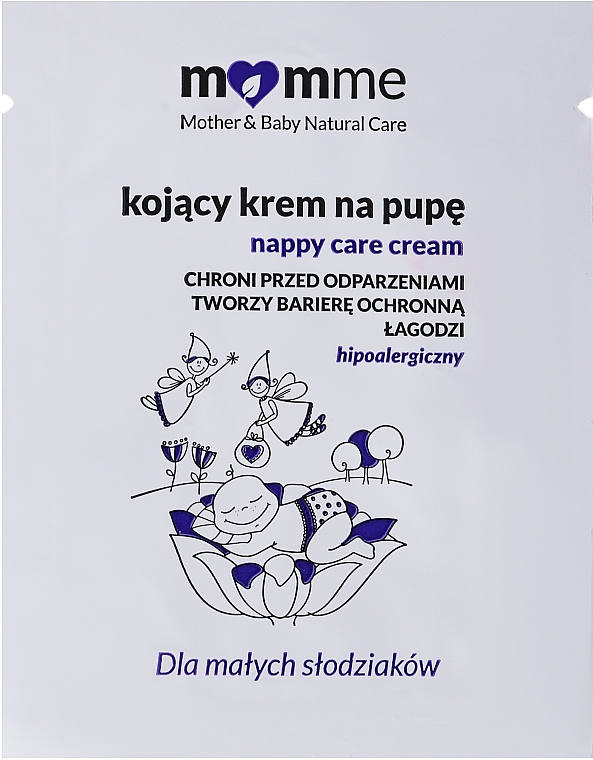 Ochronny krem ​​na pieluchy dla niemowląt - Momme Baby Natural Care (próbka) — Zdjęcie N1