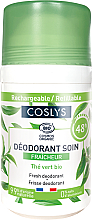Naturalny dezodorant Zielona herbata i aloes - Coslys Fresh Green Tea + Aloe Vera Deodorant  — Zdjęcie N1
