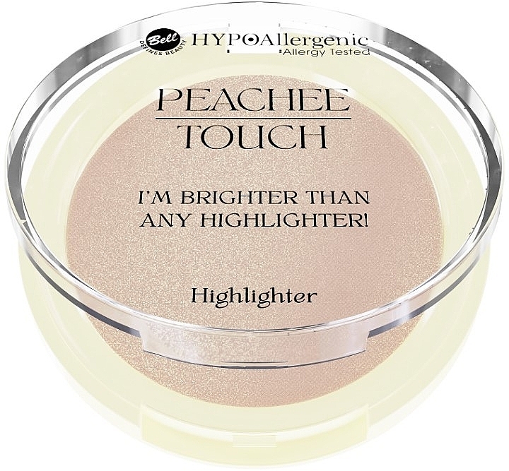 Rozświetlacz do twarzy i ciała - Bell HypoAllergenic x Peachee Touch Highlighter — Zdjęcie N1