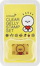 Kup Stempel do stemplowania, żółty - Konad Clear Jelly Stamp