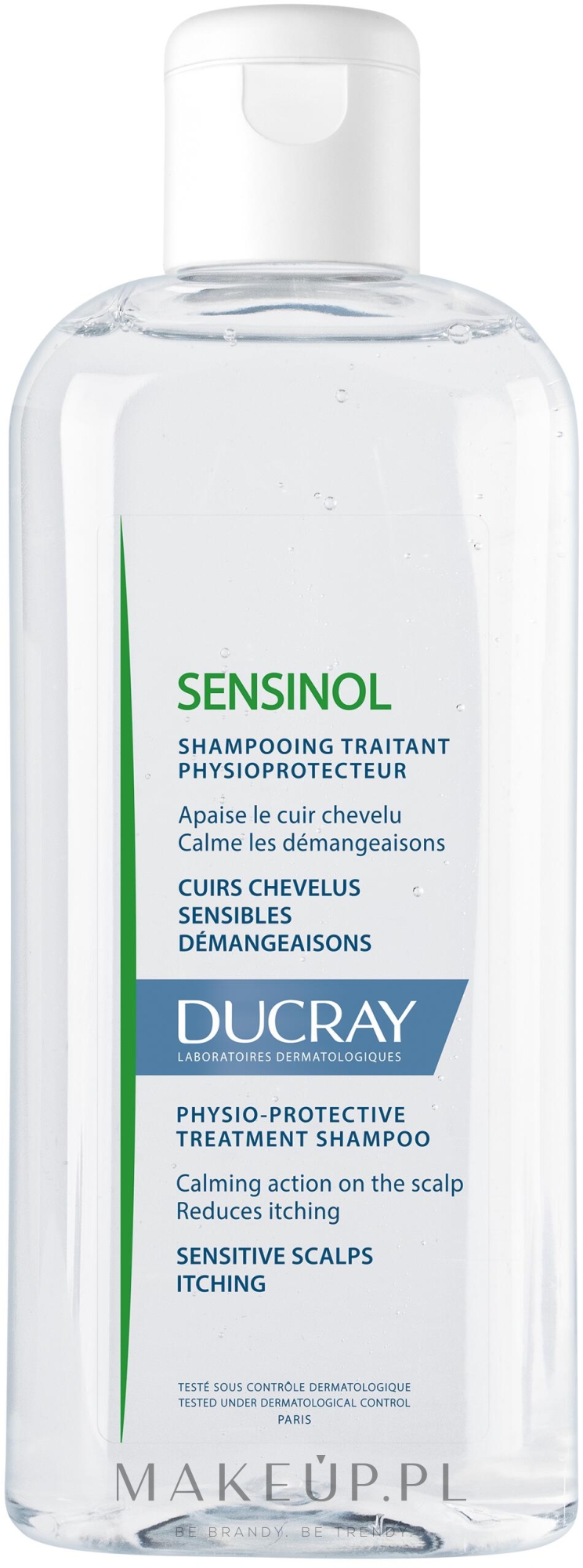 Ochronny szampon do włosów - Ducray Sensinol Shampoo — Zdjęcie 200 ml