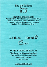 Acqua Dell'Elba Blu Donna - Woda toaletowa — Zdjęcie N6