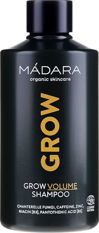 Szampon nadający objętość włosom cienkim - Madara Cosmetics Grow Volume Shampoo — Zdjęcie N1