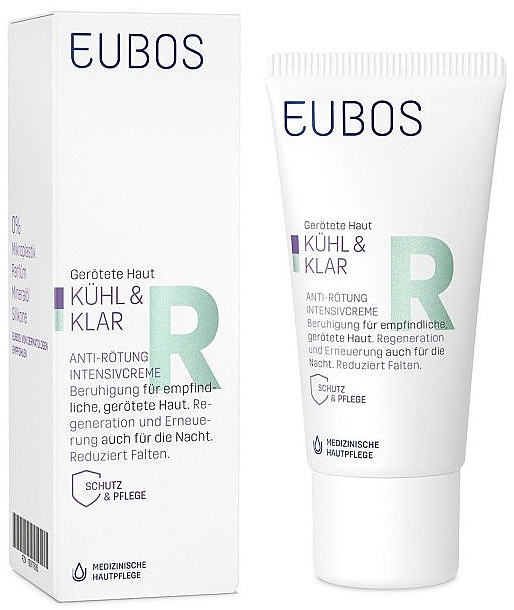 Intensywny krem łagodzący zaczerwienienia - Eubos Med Cool & Calm Redness Relieving Intensive Cream — Zdjęcie N1