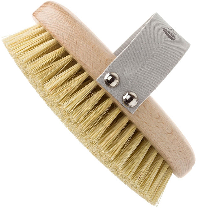 Naturalna szczotka z wyjmowanym uchwytem - Hydrea London Professional Spa Dry Body Brush + Detachable Hand — Zdjęcie N2