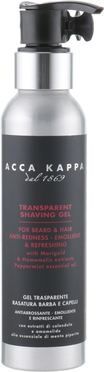 Żel do golenia przeciw zaczerwienieniom - Acca Kappa Barberia — Zdjęcie N1