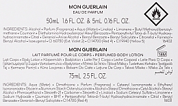 Zestaw (edp 50 ml + b/lot 75 ml + edp 7.5 ml) - Guerlain Mon Guerlain Eau — Zdjęcie N3