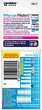 Szczoteczki międzyzębowe 2, białe, 10 sztuk - Piksters Interdental Brushes White Size 2 — Zdjęcie N2