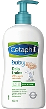 Balsam do twarzy i ciała dla niemowląt - Cetaphil Baby Daily Lotion With Organic Calendula — Zdjęcie N1